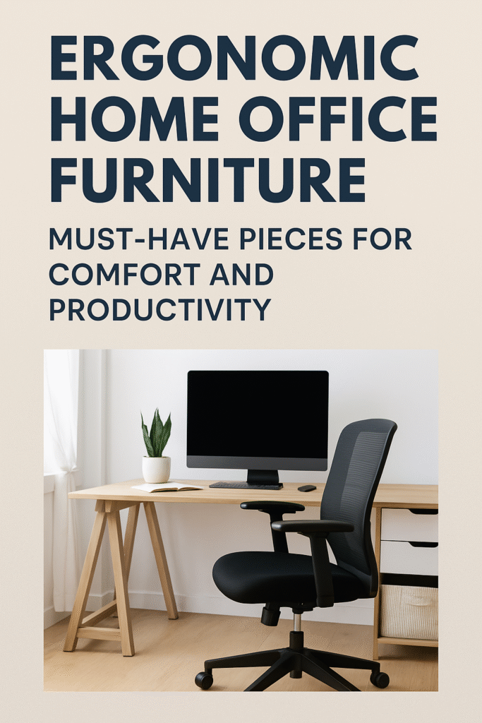 ergonomic home office furniture