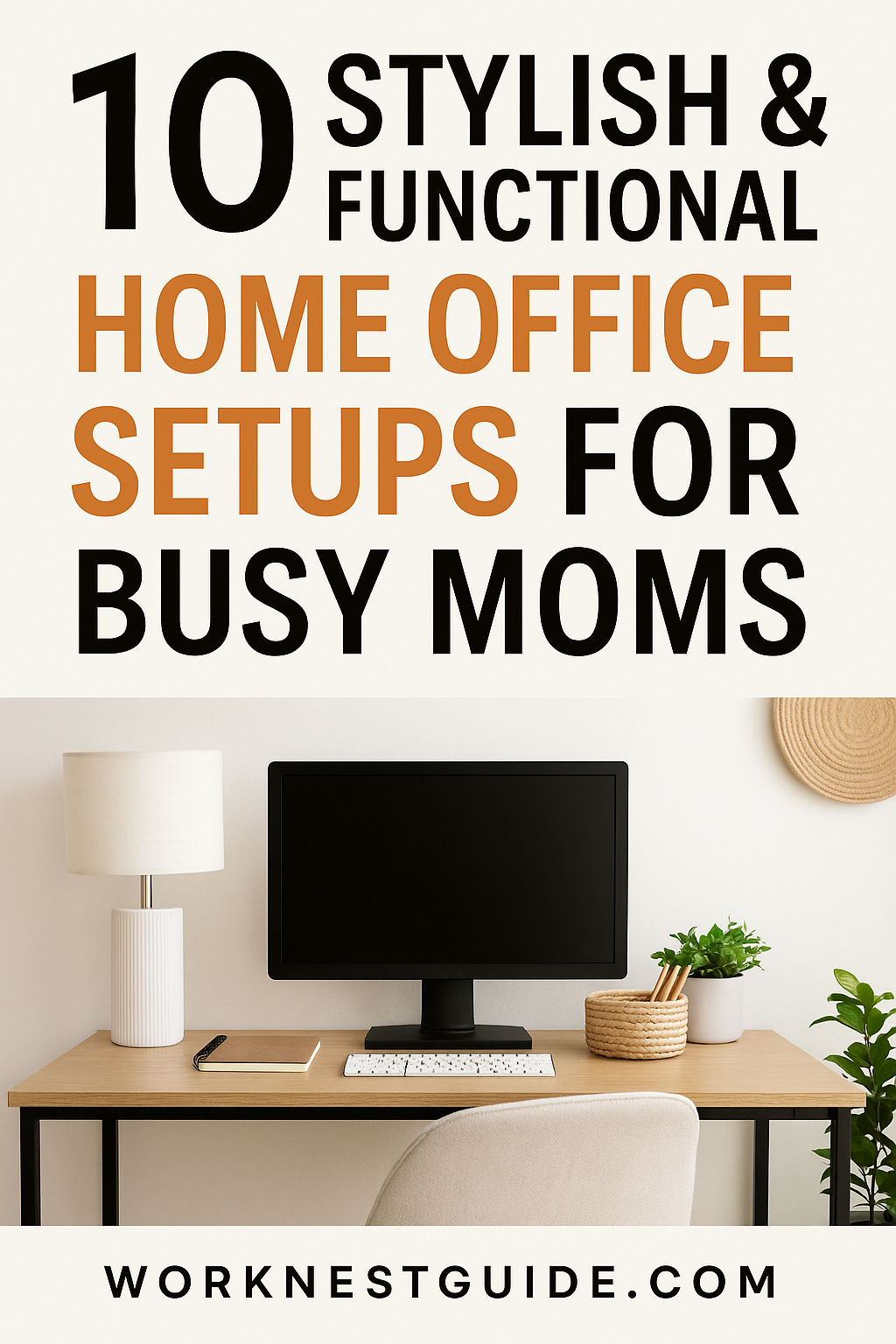 home office setup for moms