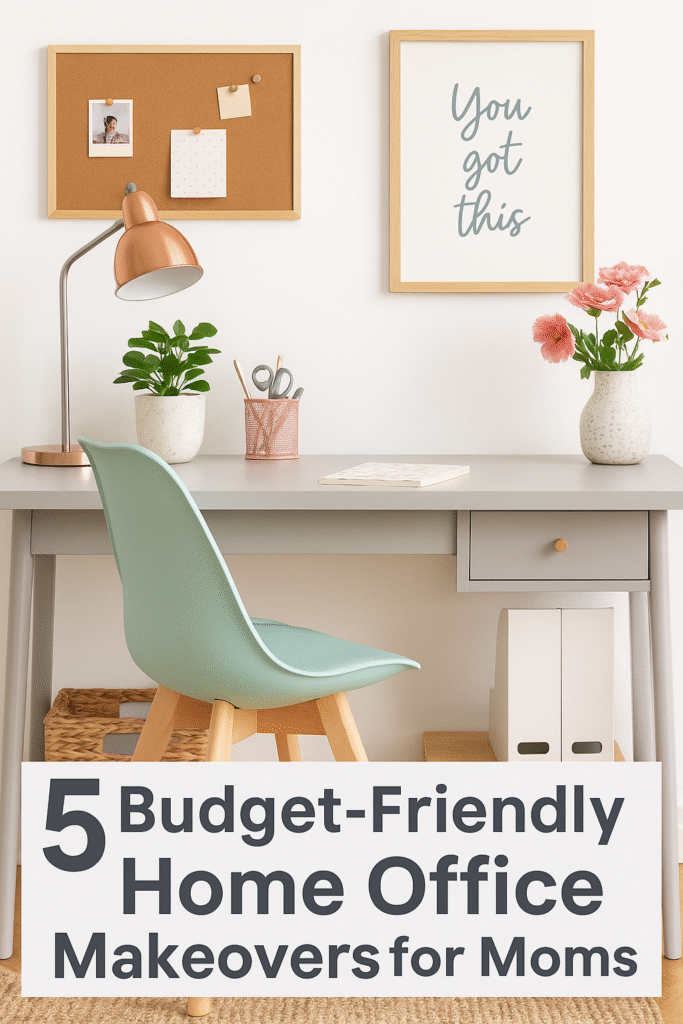 home office makeover for moms